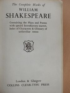 William Shakespeare - The Complete Works of William Shakespeare [antikvár]