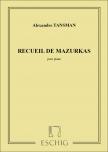 TANSMAN, ALEXANDRE - RECUEIL DE MAZURKAS (1918-1928) POUR PIANO