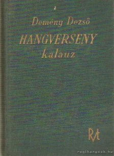 DEMÉNY DEZSŐ - Hangverseny kalauz [antikvár]