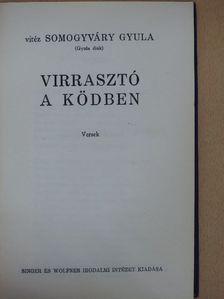 Vitéz Somogyvári Gyula - Virrasztó a ködben [antikvár]