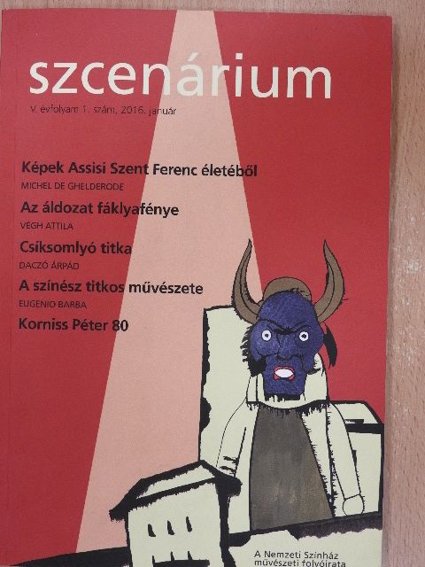 Balogh Géza - Szcenárium 2016. január [antikvár]