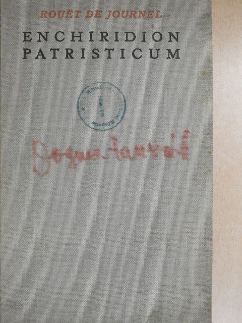 Enchiridion Patristicum [antikvár]