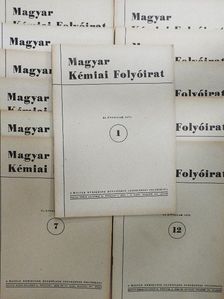 Kálmán Erika - Magyar Kémiai Folyóirat 1978. január-december [antikvár]