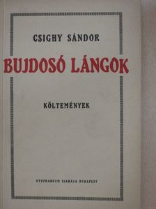 Csighy Sándor - Bujdosó lángok [antikvár]