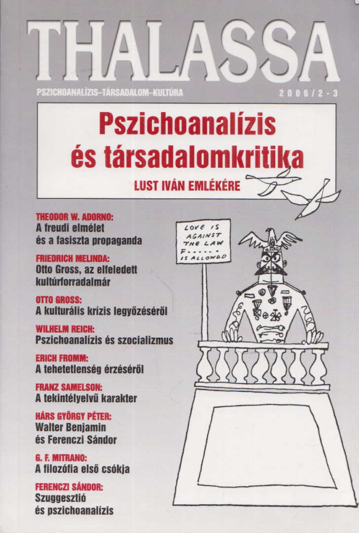 Erős Ferenc - Thalassa 2006/2-3. [antikvár]