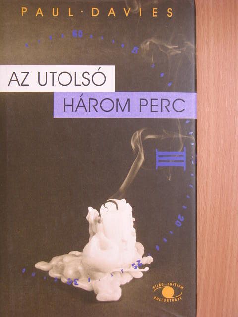 Paul Davies - Az utolsó három perc [antikvár]