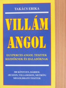 Takács Erika - Villám angol [antikvár]