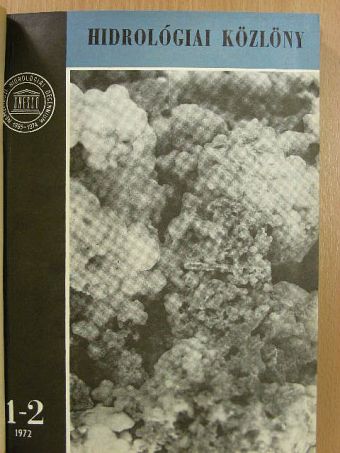 Ábrahám Endre - Hidrológiai Közlöny 1972. január-december [antikvár]