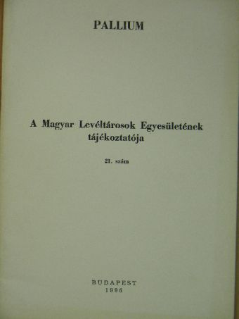 Pallium 21. [antikvár]