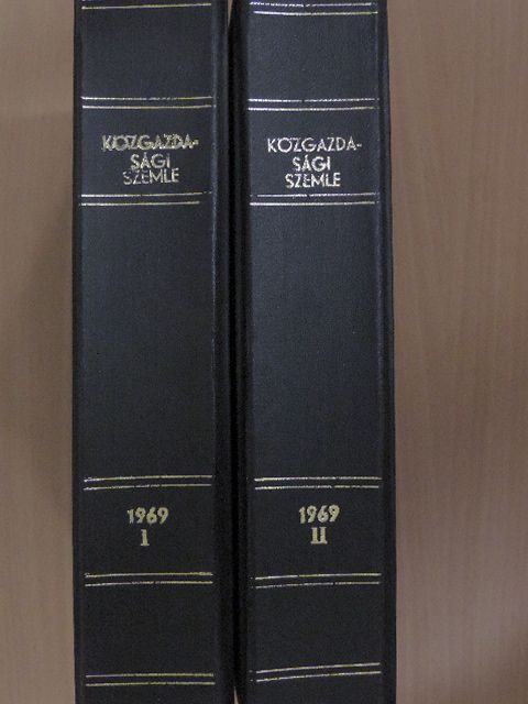 A. Milejkovszkij - Közgazdasági Szemle 1969. január-december I-II. [antikvár]
