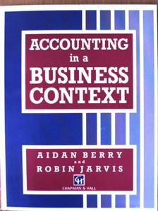 Aidan Berry - Accounting in a Business Context [antikvár]