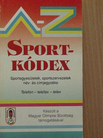 A-Z Sportkódex [antikvár]