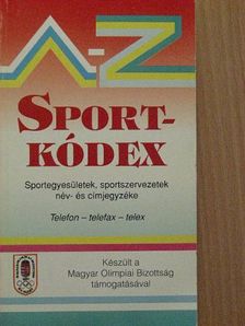 A-Z Sportkódex [antikvár]