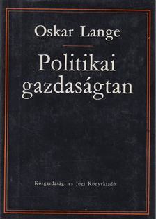 Oskar Lange - Politikai gazdaságtan II. [antikvár]