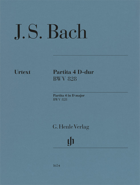 J. S. Bach - PARTITA 4 D-DUR BWV 828. FINGERSATZ VON W. YOUN