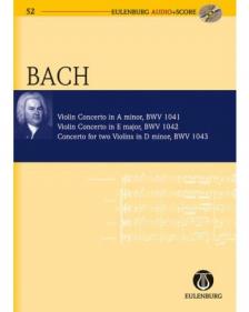 J. S. Bach - VIOLIN CONCERTO IN A MINOR BWV 1041 POCKET SCORE + CD (RICHARD CLARKE)