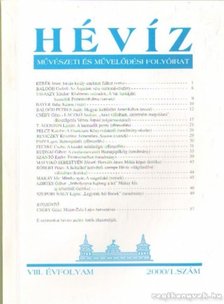 Laczkó András - Hévít 2001 / 1. szám VIII. évfolyam [antikvár]