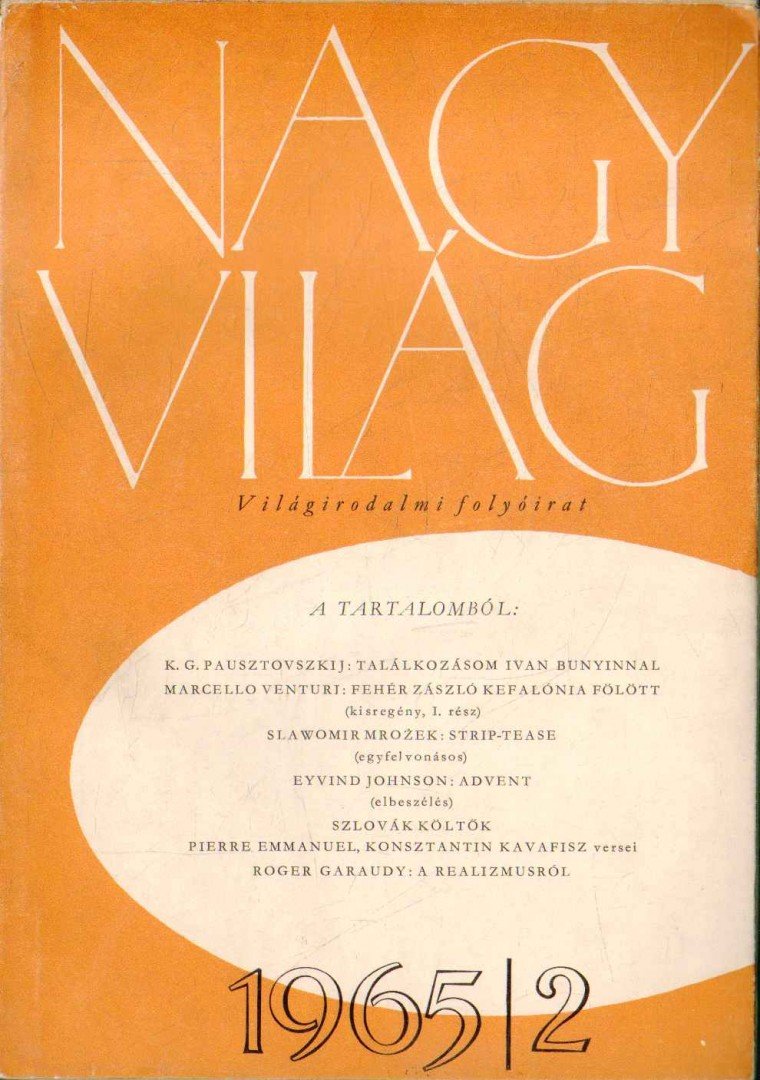 Kardos László (főszerk.) - Nagy világ 1965/2 [antikvár]