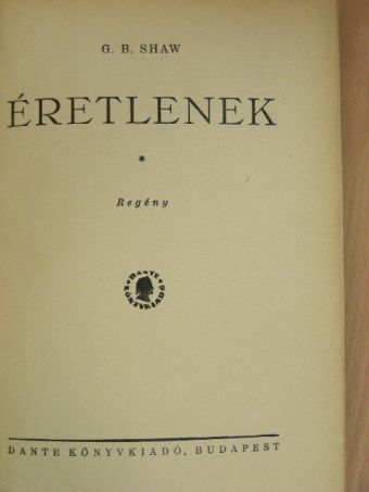 G. B. Shaw - Éretlenek [antikvár]