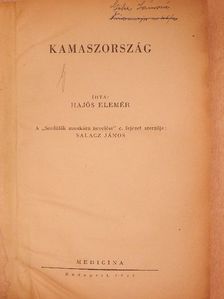 Hajós Elemér - Kamaszország [antikvár]
