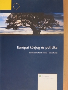 Balázs Péter - Európai közjog és politika [antikvár]