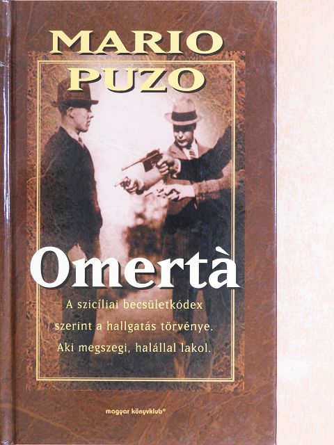 Mario Puzo - Omertá [antikvár]