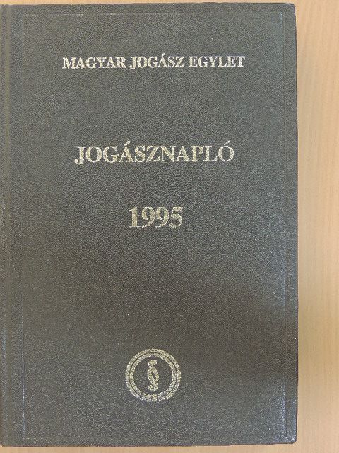 Jogásznapló 1995 [antikvár]