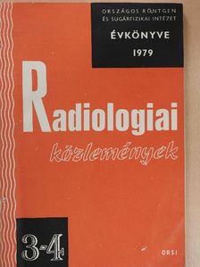 Arató Ilona - Radiologiai közlemények 1979/3-4. [antikvár]