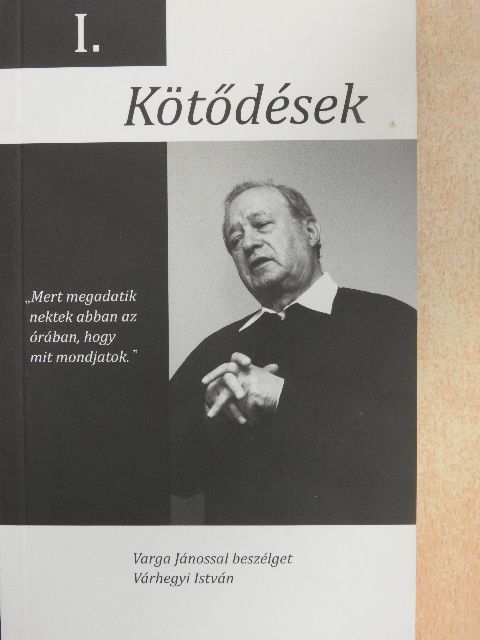 ,,Mert megadatik nektek abban az órában, hogy mit mondjatok." [antikvár]
