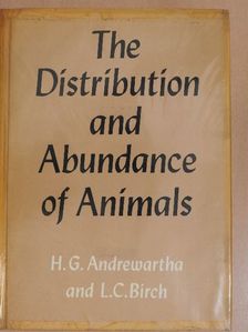 H. G. Andrewartha - The Distribution and Abundance of Animals [antikvár]