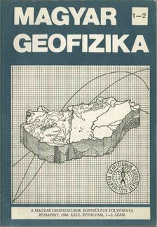 Zelei András - Magyar geofizika XXIX. évf. 1-2. szám [antikvár]
