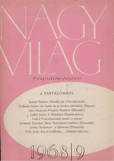 KARDOS LÁSZLÓ - Nagyvilág 1968/9. [antikvár]