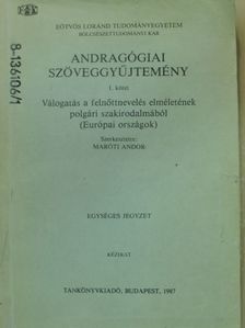 A. Champion - Andragógiai szöveggyűjtemény I. [antikvár]