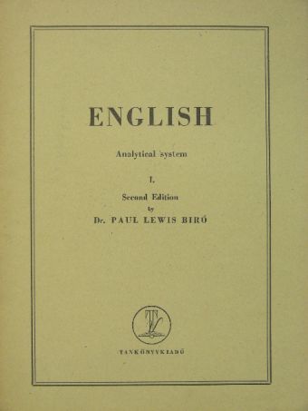 Dr. Bíró Lajos Pál - English I. [antikvár]
