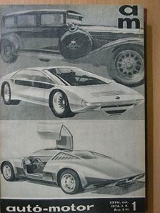 Lelkes Mihály - Autó-Motor 1974. január-december [antikvár]