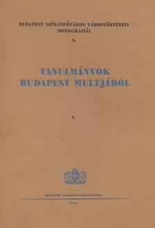 Némethy Károly, Budó Jusztin - Tanulmányok Budapest múltjából V. [antikvár]