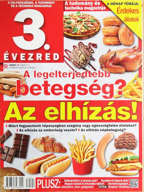 3. Évezred 2019. január [antikvár]