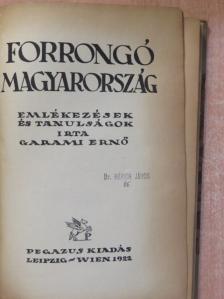 Garami Ernő - Forrongó Magyarország [antikvár]
