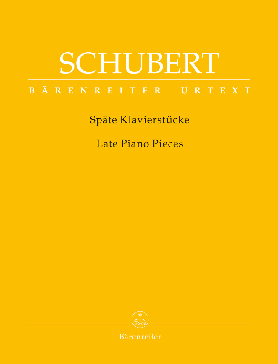 Franz Schubert - SPAETE KLAVIERSTÜCKE (HERAUSGEGEBEN VON WALTHER DÜRR)