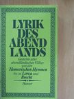 Lyrik des Abendlands [antikvár]
