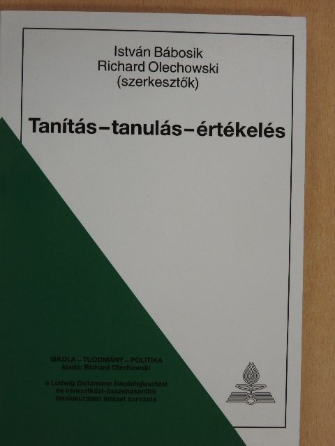 Franz Schauffhauser - Tanítás-tanulás-értékelés [antikvár]