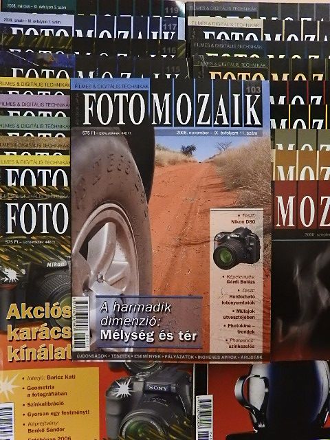Perényi János - Foto Mozaik 2005-2008. (vegyes számok) (20 db) [antikvár]