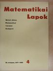 Bezdek Károly - Matematikai Lapok 1980/4. [antikvár]