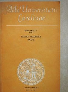 Szegedy-Maszák Mihály - Slavica Pragensia XXXVII [antikvár]
