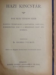 Dr. Hankó Vilmos - Házi kincstár [antikvár]