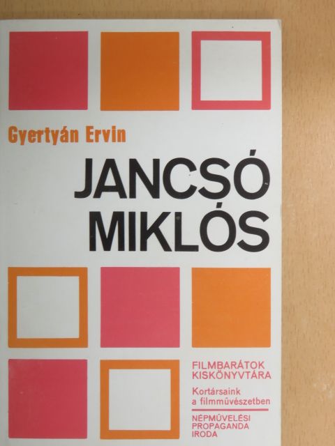 Gyertyán Ervin - Jancsó Miklós [antikvár]