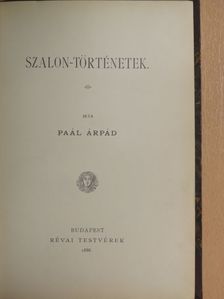 Paál Árpád - Szalon-történetek [antikvár]