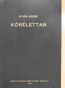 Dr. Sós József - Kórélettan [antikvár]