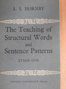 A. S. Hornby - The Teaching of Structural Words and Sentence Patterns 1. [antikvár]
