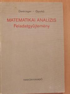 Denkinger Géza - Matematikai analízis [antikvár]